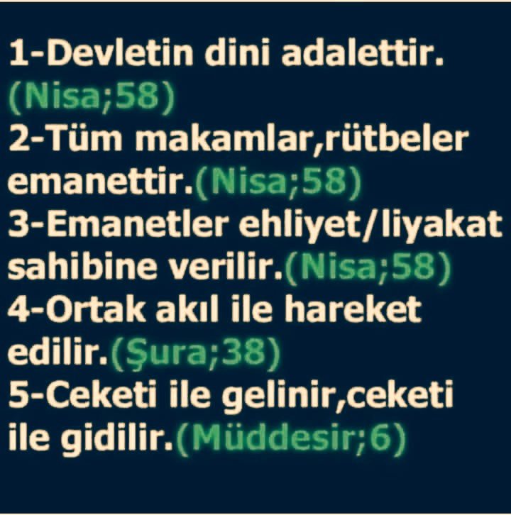 Allah'ın İlahi Emri 